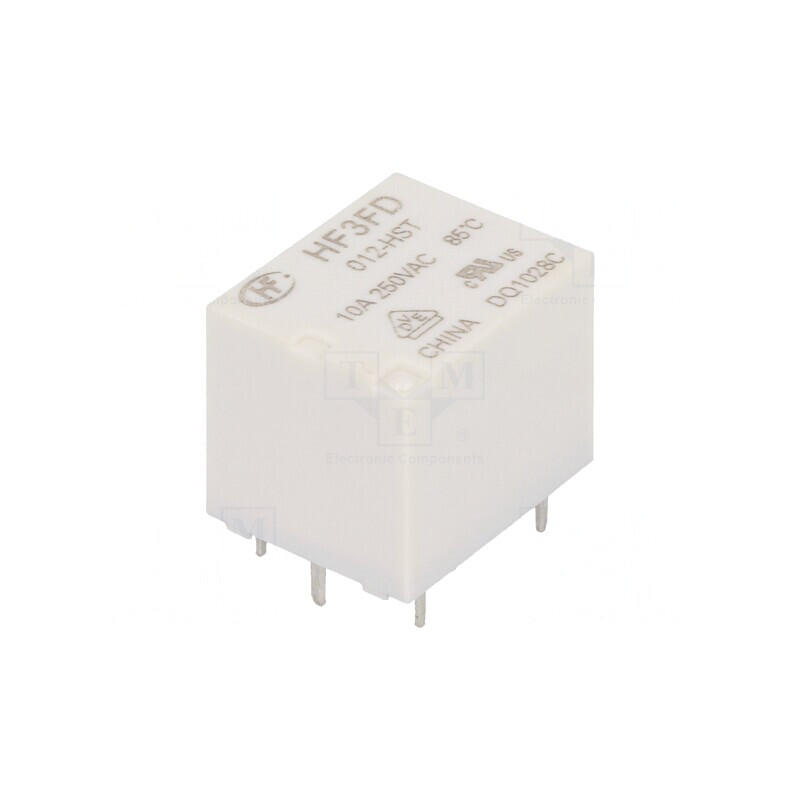 Releu Electromagnetic SPST-NO 12VDC 15A 10A/250VAC | Electronic-mag.ro | Componente Electronice
