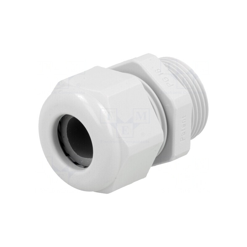 Garnitură etanşare PG16 IP68 poliamidă gri HSK-K | Electronic-mag.ro | Componente Electronice