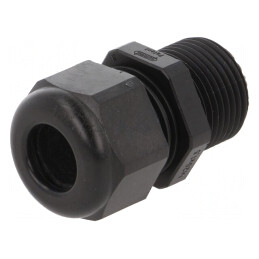 Garnitură de etanşare cu filet alungit M20 neagră IP68 | Electronic-mag.ro | Componente Electronice