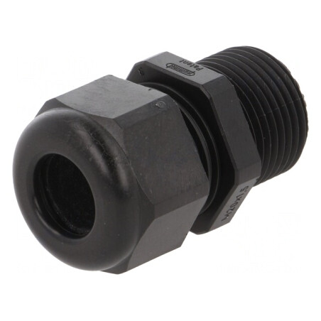 Garnitură de etanşare cu filet alungit M20 neagră IP68 | Electronic-mag.ro | Componente Electronice
