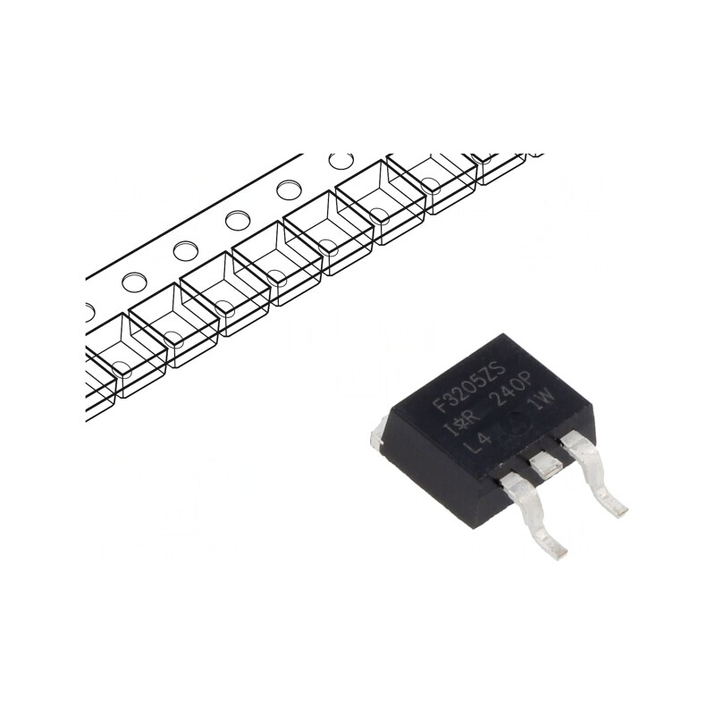 Tranzistor N-MOSFET 55V 78A D2PAK | Electronic-mag.ro | Componente Electronice