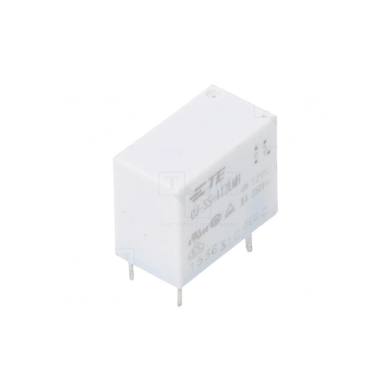 Releu Electromagnetic SPST-NO 12VDC 8A | Electronic-mag.ro | Componente Electronice
