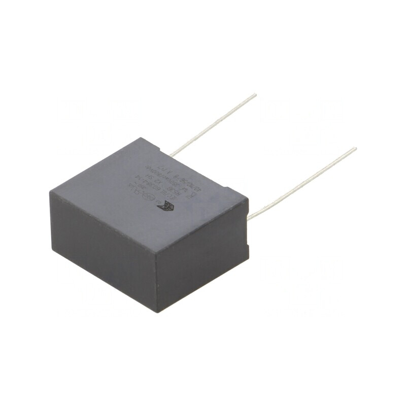 Condensator Polipropilenă 1uF THT 13x22x26.5mm ±10% | Electronic-mag.ro | Componente Electronice