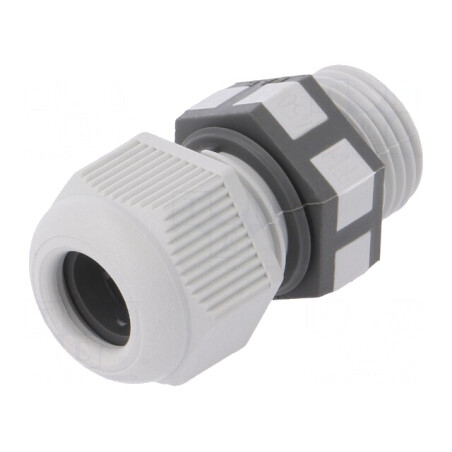 Garnitură Etanșare Poliamidă Gri IP68 PG9 | Electronic-mag.ro | Componente Electronice