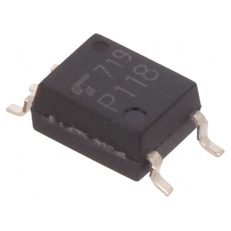 Optocuplor SMD 3,75kV Gull Wing 8 pini | Electronic-mag.ro | Componente Electronice