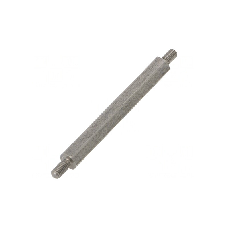 Piuliţă Distanţieră Filetată 60mm M4 Hexagonală | Electronic-mag.ro | Componente Electronice