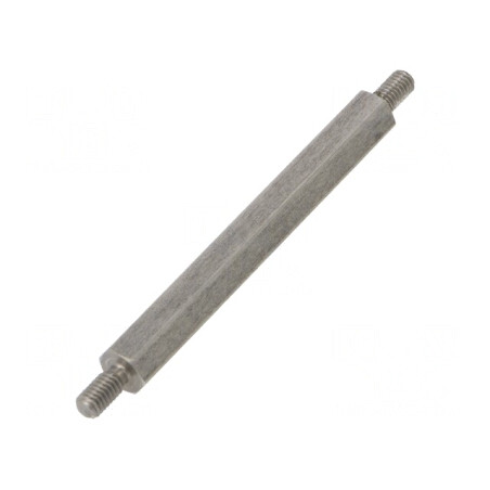Piuliţă Distanţieră Filetată 60mm M4 Hexagonală | Electronic-mag.ro | Componente Electronice
