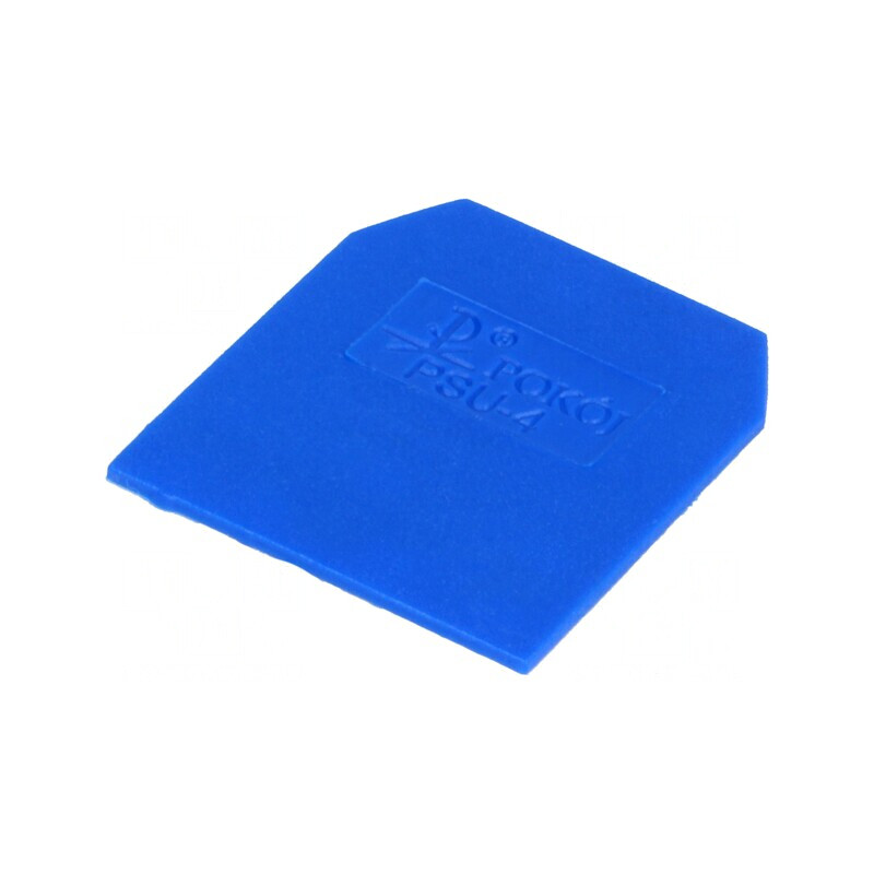 Placă despărţitoare albastră 1mm poliamidă | Electronic-mag.ro | Componente Electronice