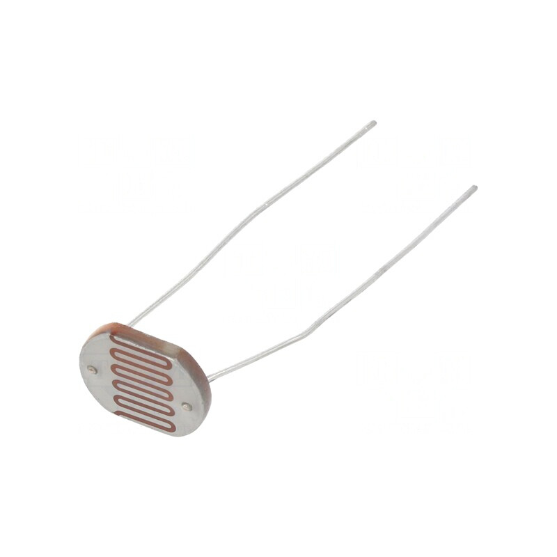Fotorezistor 200mW 5-10kΩ 560nm THT 12mm 200VDC | Electronic-mag.ro | Componente Electronice