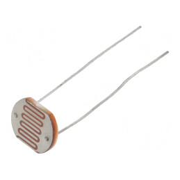 Fotorezistor THT 200mW 10-20kΩ 12mm 560nm | Electronic-mag.ro | Componente Electronice