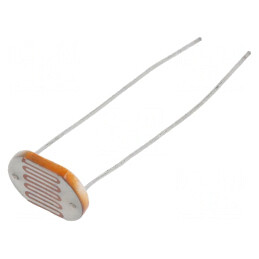 Fotorezistor THT 200mW 30-50kΩ 560nm 12mm 200VDC | Electronic-mag.ro | Componente Electronice