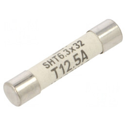 Siguranţă întârziată 12,5A 400V Cupru SHT | Electronic-mag.ro | Componente Electronice