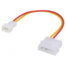 Cablu de Alimentare 5V 3pin Molex 0.15m | Electronic-mag.ro | Componente Electronice