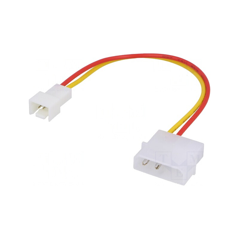 Cablu de Alimentare 5V 3pin Molex 0.15m | Electronic-mag.ro | Componente Electronice