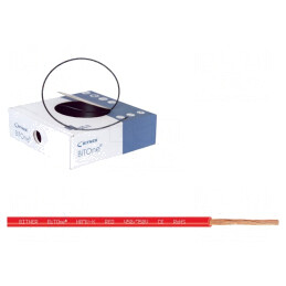 Cablu Electric Cupru 4mm2 PVC Roșu 100m | Electronic-mag.ro | Componente Electronice