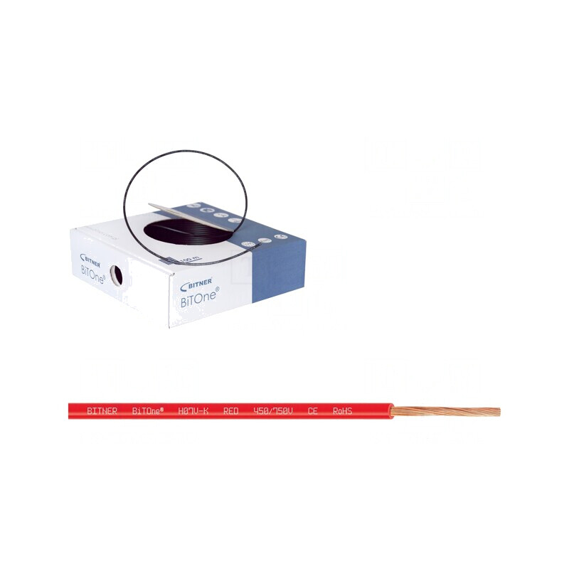 Cablu Electric Cupru 4mm2 PVC Roșu 100m | Electronic-mag.ro | Componente Electronice
