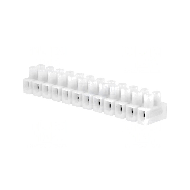 Regletă terminală cu șurub 0,5-2,5mm2 450V 24A | Electronic-mag.ro | Componente Electronice