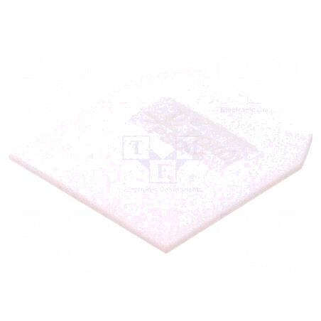 Placă Despărțitoare Albă Poliamidă 1mm | Electronic-mag.ro | Componente Electronice