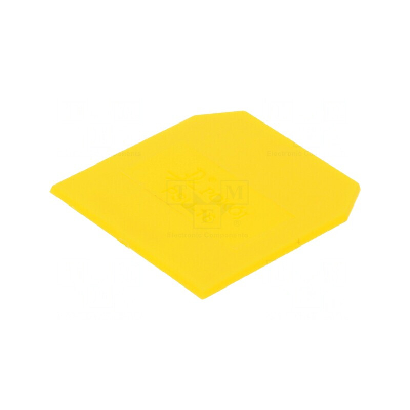 Placă Separatoare Galbenă 1mm Poliamidă | Electronic-mag.ro | Componente Electronice