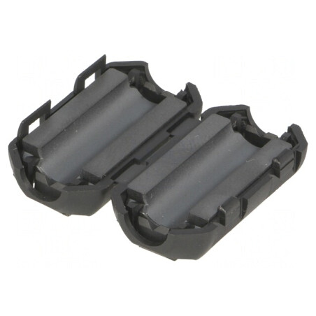 Ferită pentru cablu rotund 7mm 70Ω | Electronic-mag.ro | Componente Electronice