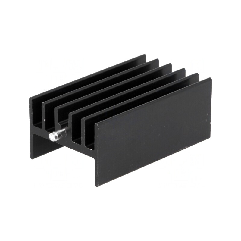 Radiator Negru TO220 40x23.3x16.5mm | Electronic-mag.ro | Componente Electronice