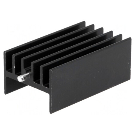 Radiator Negru TO220 40x23.3x16.5mm | Electronic-mag.ro | Componente Electronice