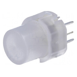 Comutator Tastatură SPST-NO cu LED Incolor 35VDC | Electronic-mag.ro | Componente Electronice