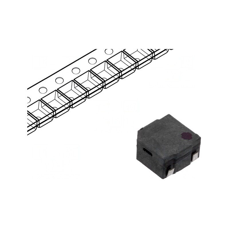 Semnalizator Electromagnetic SMD 4000Hz | Electronic-mag.ro | Componente Electronice