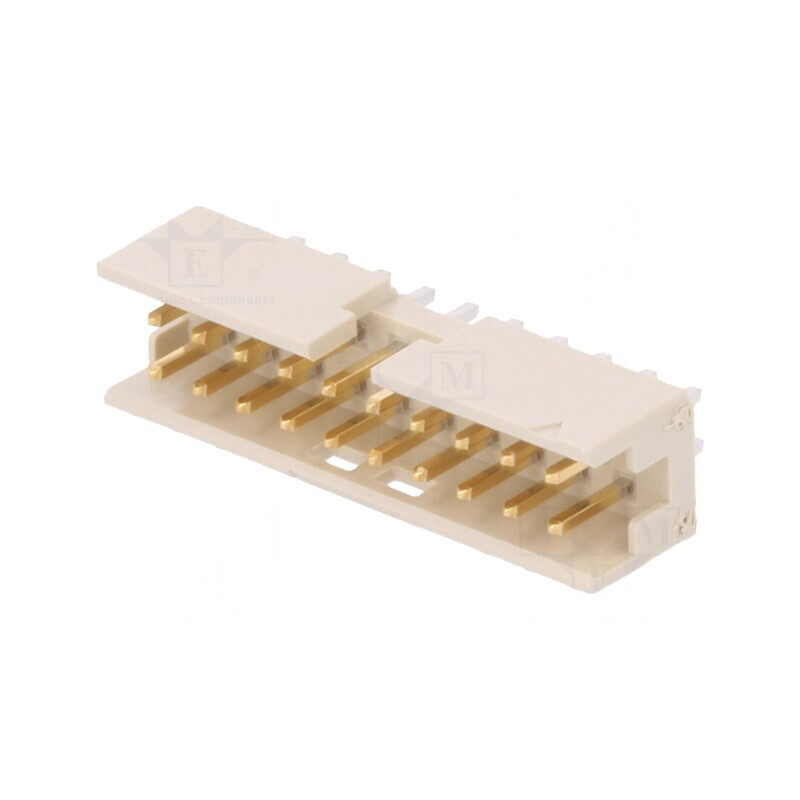 Soclu Cablu-Placă Minitek 2mm 20 PIN PCB 2A THT | Electronic-mag.ro | Componente Electronice