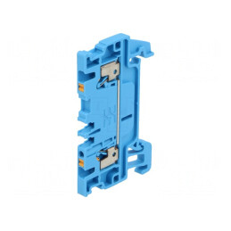 Conector Șină 1.5mm2 2 Borne Albastru Wemid | Electronic-mag.ro | Componente Electronice