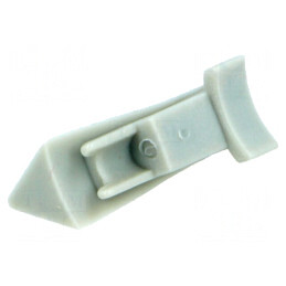 Indicator poliamidă gri fixare apăsare | Electronic-mag.ro | Componente Electronice