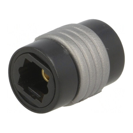 Conector Toslink Fibră Optică Dublu Mamă | Electronic-mag.ro | Componente Electronice