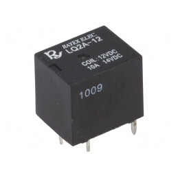 Releu Electromagnetic SPST-NO 12VDC 10A PCB | Electronic-mag.ro | Componente Electronice