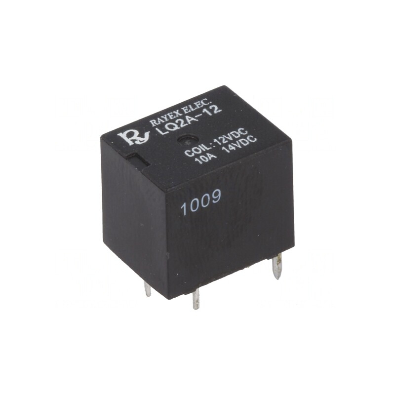 Releu Electromagnetic SPST-NO 12VDC 10A PCB | Electronic-mag.ro | Componente Electronice
