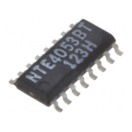 Multiplexor Analogic SO16 3-18VDC CMOS | Electronic-mag.ro | Componente Electronice