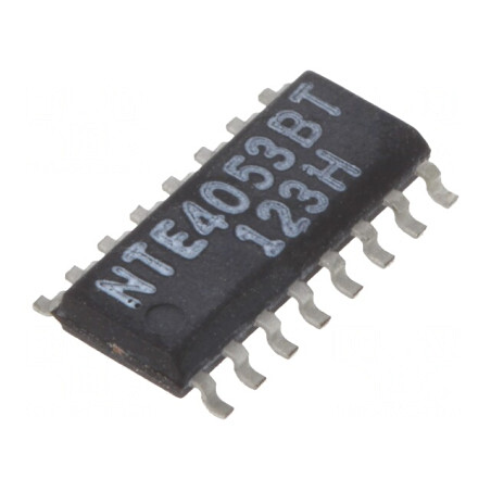 Multiplexor Analogic SO16 3-18VDC CMOS | Electronic-mag.ro | Componente Electronice