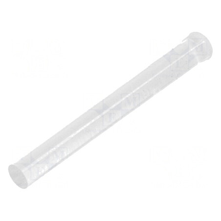 Tub LED Rotund Ø3mm Convex Drept | Electronic-mag.ro | Componente Electronice