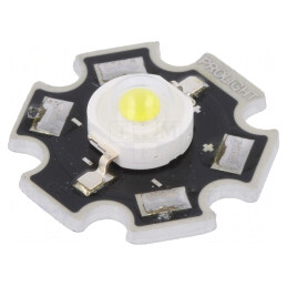 Proeon LED Putere STAR Alb Rece 1W 120-130lm 130° 350mA | Electronic-mag.ro | Componente Electronice