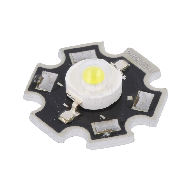 Proeon LED Putere STAR Alb Rece 1W 120-130lm 130° 350mA | Electronic-mag.ro | Componente Electronice Proeon LED Putere STAR Alb Rece 1W 120-130lm 130° 350mA | Electronic-mag.ro | Componente Electronice