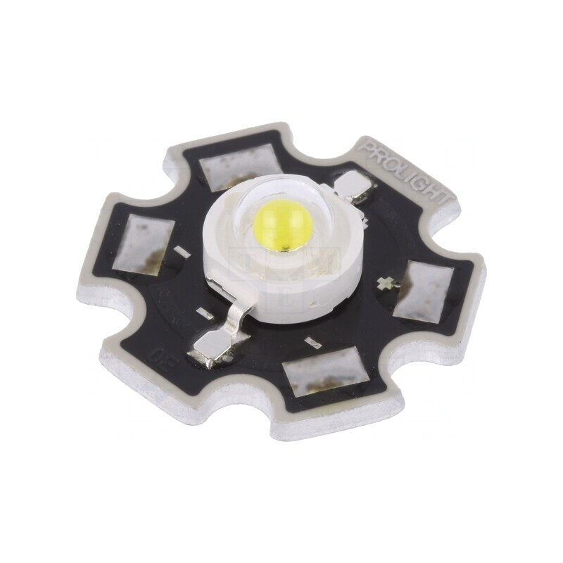 LED Putere Alb Rece 3W 700mA 130° | Electronic-mag.ro | Componente Electronice