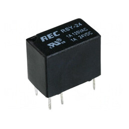 Releu Electromagnetic SPDT 24VDC 1A | Electronic-mag.ro | Componente Electronice