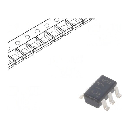 IC Digital Buffer Non-Inversor 2-Canale CMOS SMD SOT23-6 74LVC | Electronic-mag.ro | Componente Electronice