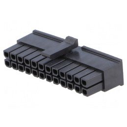 Mufă Micro-Fit 3.0 3mm 24 pini fără contacte | Electronic-mag.ro | Componente Electronice