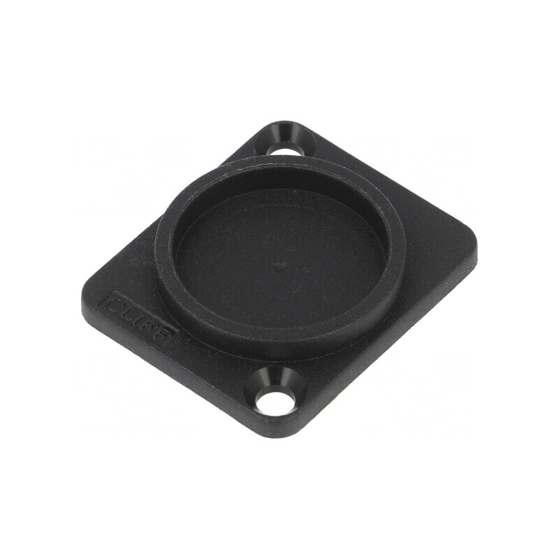 Capac Protecție Șurub Conic Negru 3mm | Electronic-mag.ro | Componente Electronice