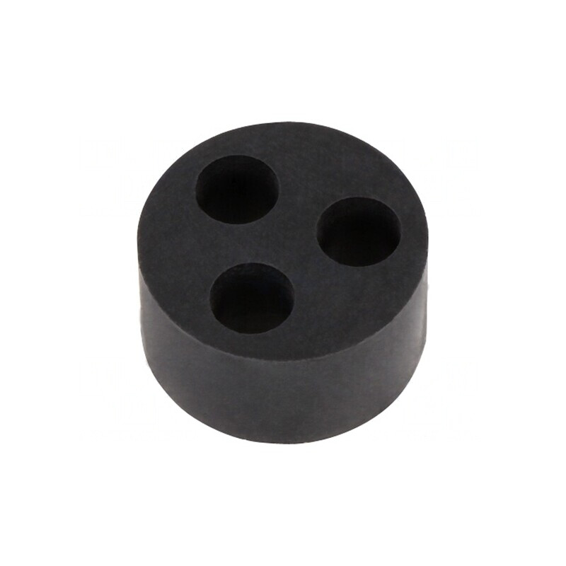 Insert Presetupă 6mm M25 IP68 Cauciuc NBR 3 Orificii | Electronic-mag.ro | Componente Electronice