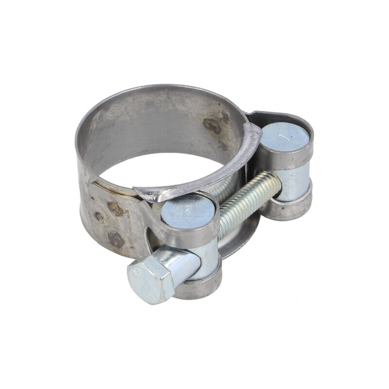 Colier cu Șurub 20mm Oțel Cromat AISI 430 | Electronic-mag.ro | Componente Electronice