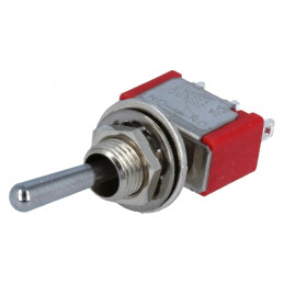 Comutator Basculant ON-OFF-ON 3 Pozitii 2A/250V 5A/28V | Electronic-mag.ro | Componente Electronice