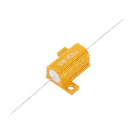 Rezistor Bobinat cu Radiator 1,5kΩ 10W 5% 30ppm/°C | Electronic-mag.ro | Componente Electronice