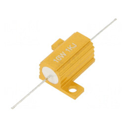 Rezistor bobinat cu radiator 1kΩ 10W | Electronic-mag.ro | Componente Electronice