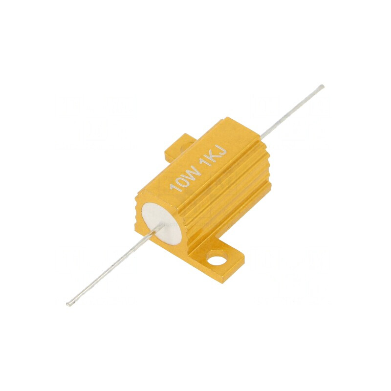 Rezistor bobinat cu radiator 1kΩ 10W | Electronic-mag.ro | Componente Electronice
